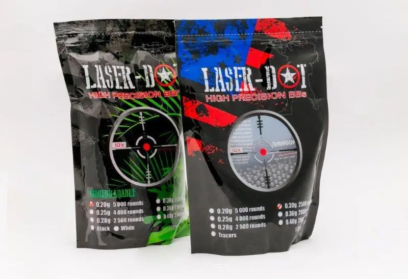Imagem ilustrativa de Esferas de plastico para airsoft