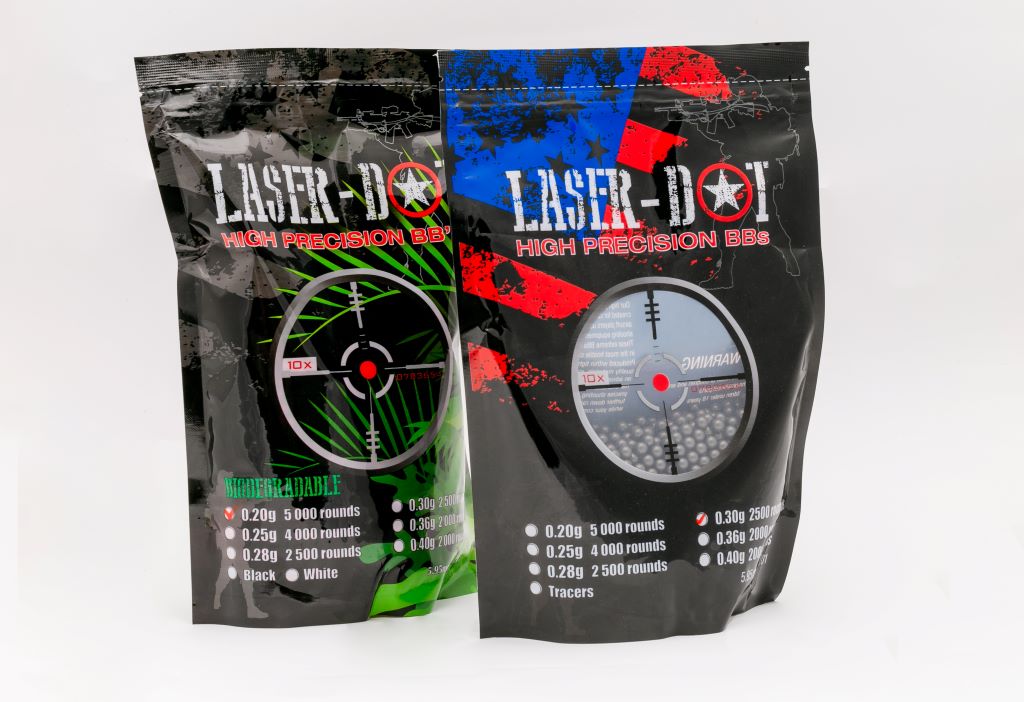 Esferas para Airsoft Laser Dot