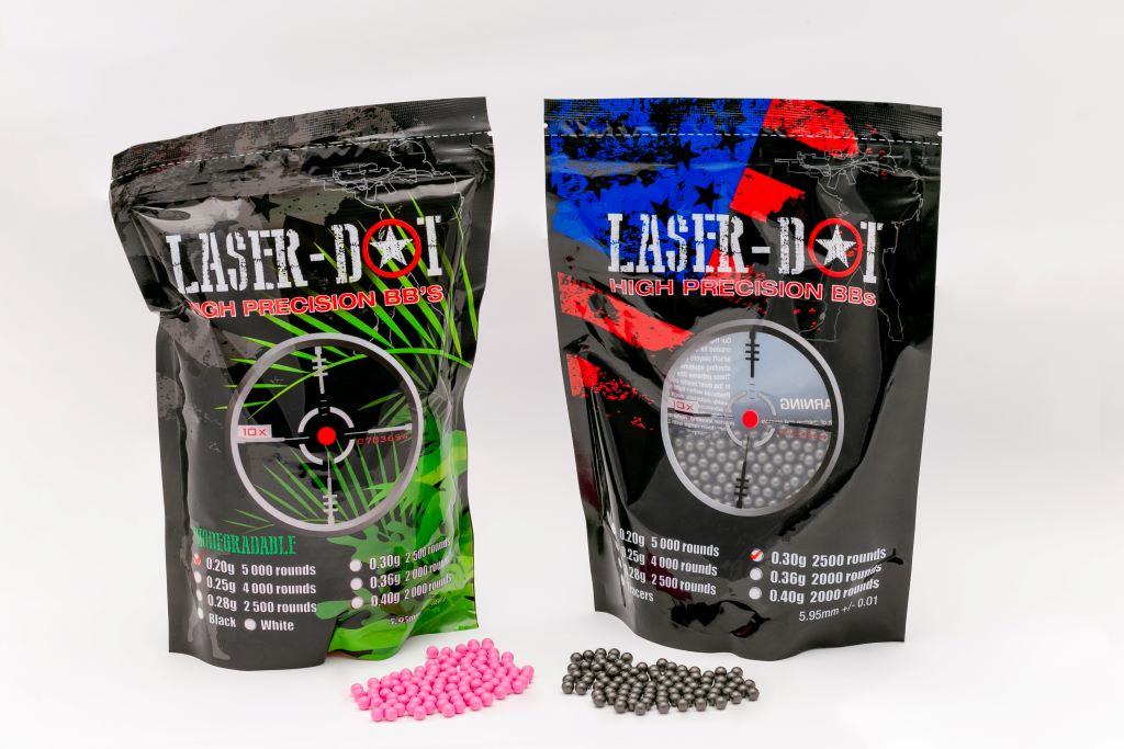 Esferas para Airsoft Laser Dot