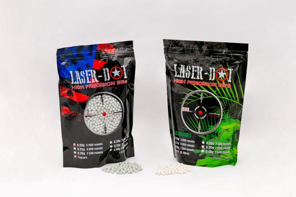 Esferas para Airsoft Laser Dot